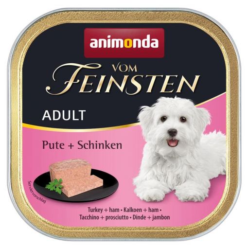 Animonda vom Feinsten Adult Pute & Schinken 150g (Menge: 22 je Bestelleinheit)