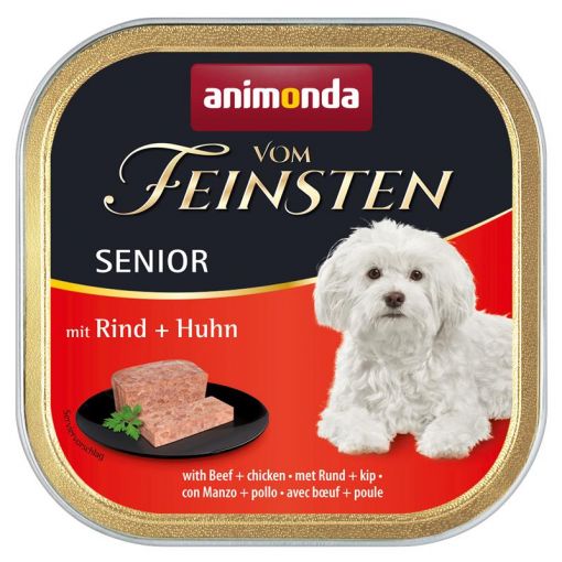 Animonda vom Feinsten Senior Rind & Huhn150g (Menge: 22 je Bestelleinheit)