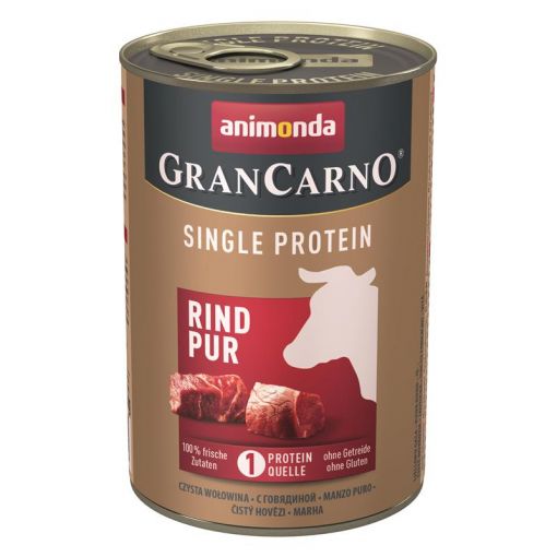 Animonda GranCarno Adult Rind pur 400g (Menge: 6 je Bestelleinheit)