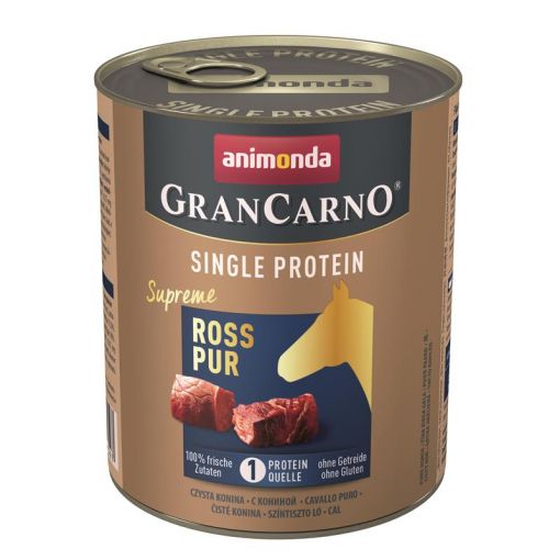 Animonda GranCarno Adult Ross pur 800g (Menge: 6 je Bestelleinheit)