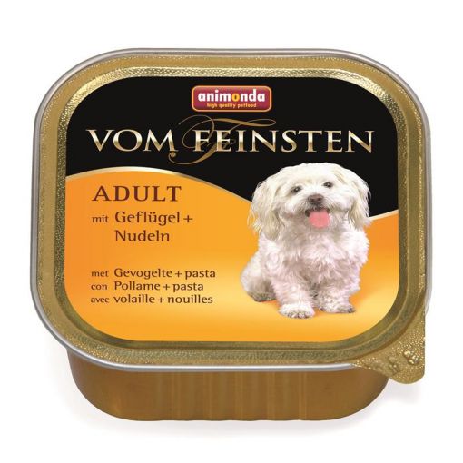 Animonda Dog vom Feinsten Adult mit Geflügel & Nudeln 150g (Menge: 22 je Bestelleinheit)