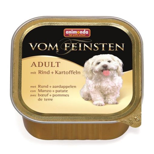 Animonda Dog vom Feinsten Adult mit Rind & Kartoffeln 150g (Menge: 22 je Bestelleinheit)