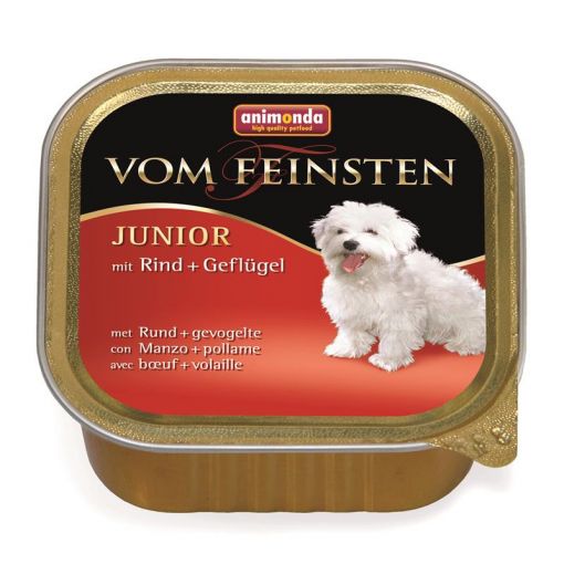 Animonda Dog vom Feinsten Junior Rind & Geflügel 150g (Menge: 22 je Bestelleinheit)