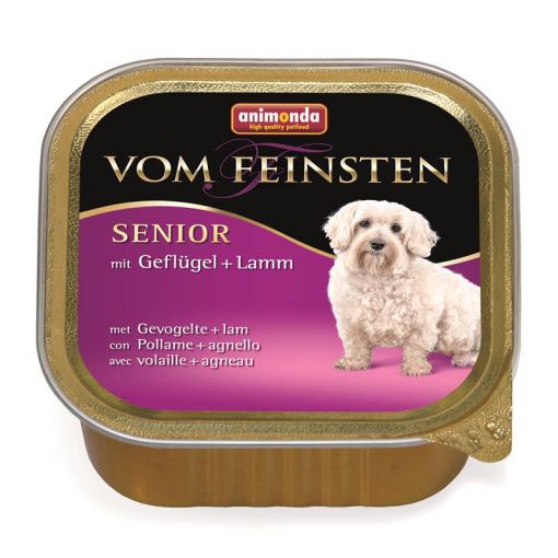 Animonda vom Feinsten Senior Geflügel & Lamm 150g (Menge: 22 je Bestelleinheit)