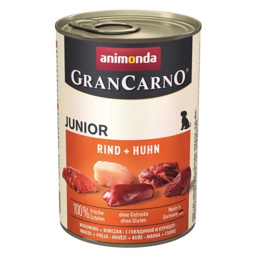 Animonda Dog GranCarno Junior Rind & Huhn 400g (Menge: 6 je Bestelleinheit)