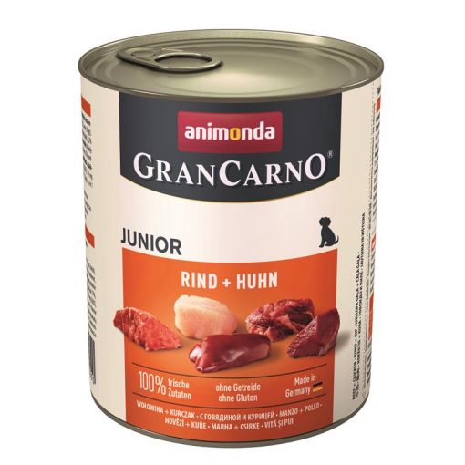 Animonda GranCarno Junior Rind & Huhn 800g (Menge: 6 je Bestelleinheit)