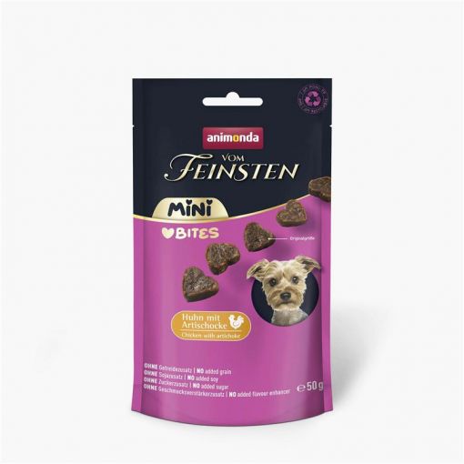 Animonda Dog vom Feinsten Mini Bites mit Huhn & Artischocken 50g (Menge: 10 je Bestelleinheit)