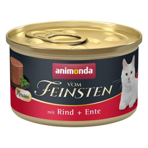 Animonda vom Feinsten Adult Rind & Ente 85g (Menge: 12 je Bestelleinheit)