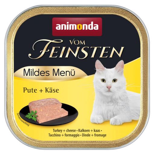 Animonda vom Feinsten Mildes Menue Pute & Käse 100g (Menge: 32 je Bestelleinheit)