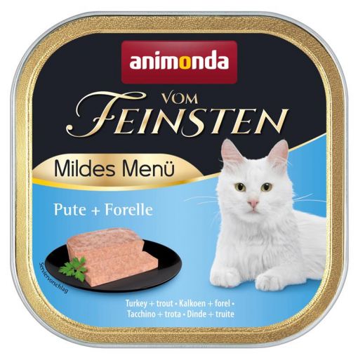 Animonda Cat vom Feinsten Mildes Menü Pute & Forelle 100g (Menge: 32 je Bestelleinheit)