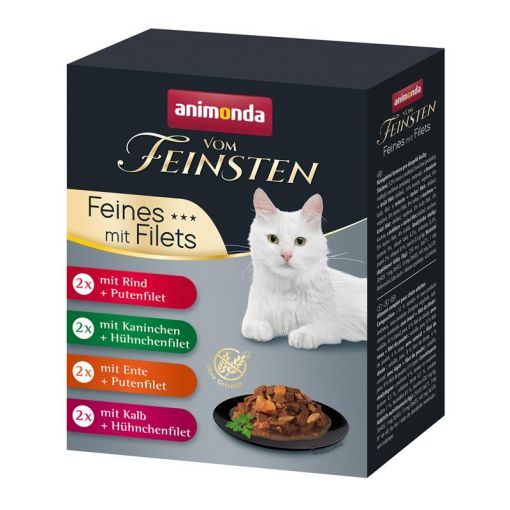 Animonda Cat vom Feinsten Adult Feine Vielfalt mit Filet 8x85g