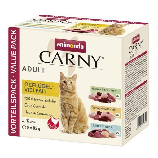 Animonda Cat P.B. Carny Adult Multipack 8x85g