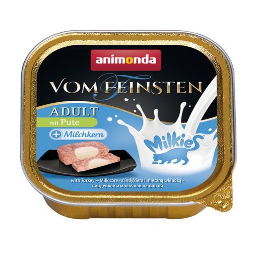 Animonda Cat vom Feinsten Adult Milkies Pute plus Milchkern 100g (Menge: 32 je Bestelleinheit)