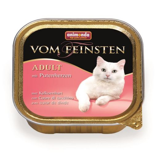 Animonda Cat vom Feinsten Adult Putenherzen 100g (Menge: 32 je Bestelleinheit)