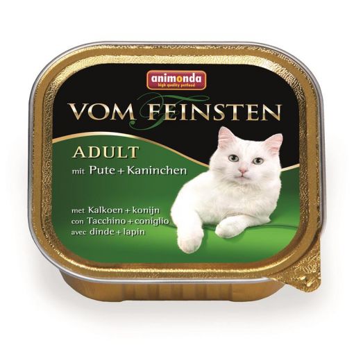 Animonda Cat vom Feinsten Adult Pute & Kaninchen 100g (Menge: 32 je Bestelleinheit)