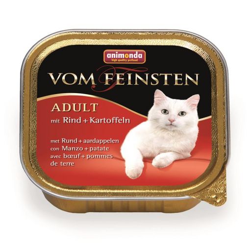 Animonda Cat vom Feinsten Adult Rind & Kartoffeln 100g (Menge: 32 je Bestelleinheit)