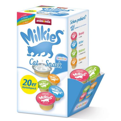 Animonda Cat Milkies Adult Milchsnack Selection 20x15g