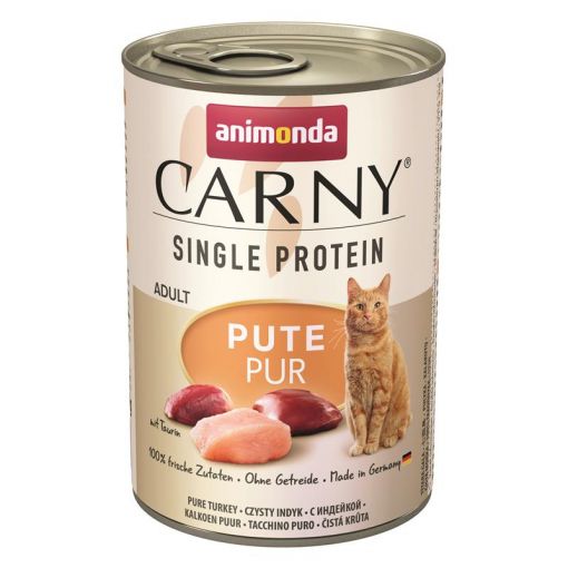 Animonda Cat Carny Adult Single Protein Pute pur 400g (Menge: 6 je Bestelleinheit)