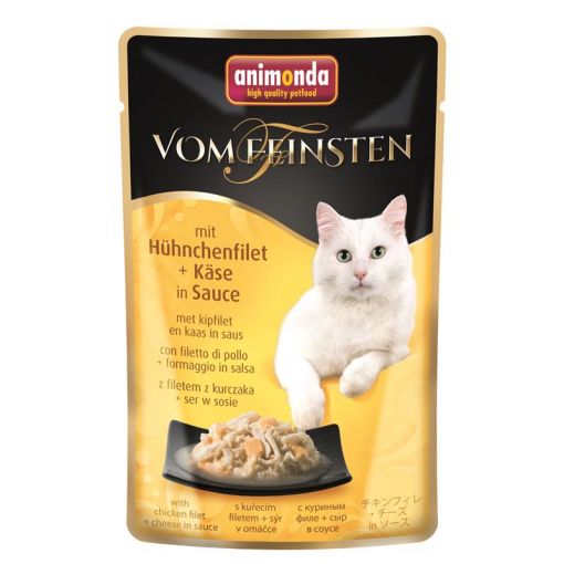 Animonda Cat vom Feinsten mit Hühnchenfilet & Käse 50g (Menge: 18 je Bestelleinheit)