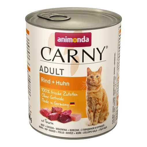 Animonda Carny Adult Rind & Huhn 800g (Menge: 6 je Bestelleinheit)