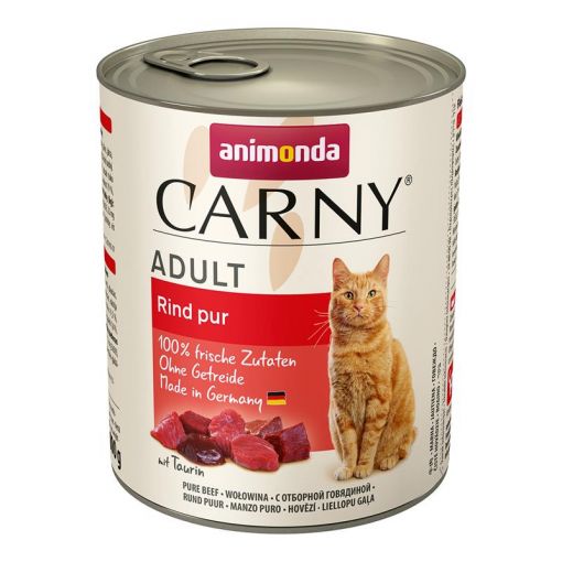 Animonda Cat Carny Adult Rind 800g (Menge: 6 je Bestelleinheit)