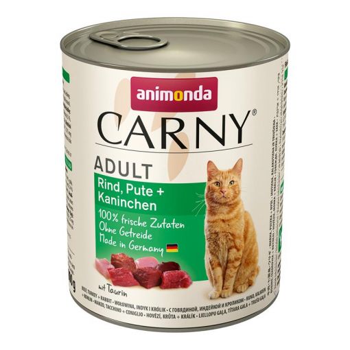 Animonda Carny Adult Rind Pute & Kaninchen 800g (Menge: 6 je Bestelleinheit)