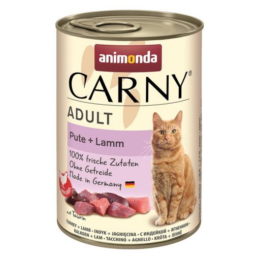 Animonda Carny Adult Pute & Lamm 400g (Menge: 6 je Bestelleinheit)