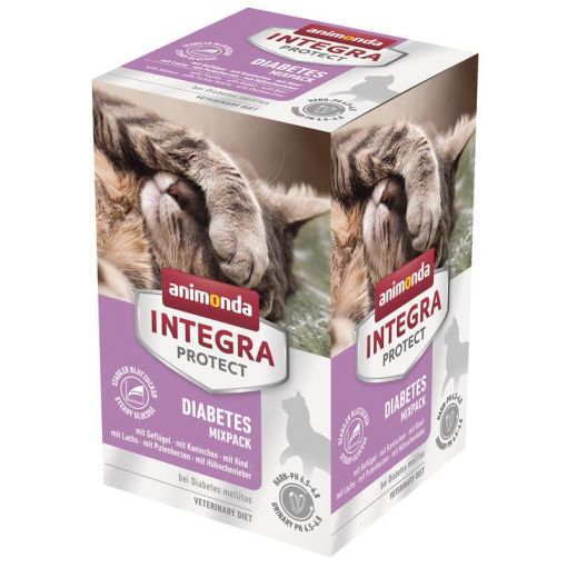 Animonda Cat Integra Protect Adult Diabetes Mixpack 6 x 100g