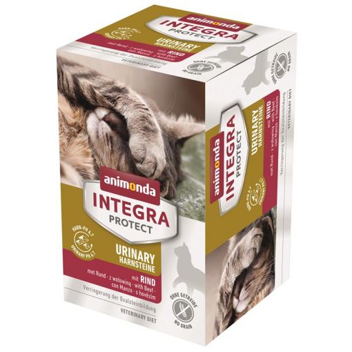 Animonda Cat Integra Protect Adult Urinary Oxal mit Ente 6 x 100g