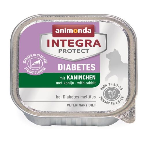 Animonda Cat Integra Protect Adult Diabetes mit Kaninchen 100g (Menge: 16 je Bestelleinheit)