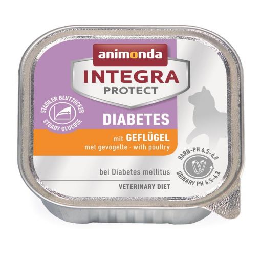 Animonda Cat Integra Protect Adult Diabetes mit Geflügel 100g (Menge: 16 je Bestelleinheit)