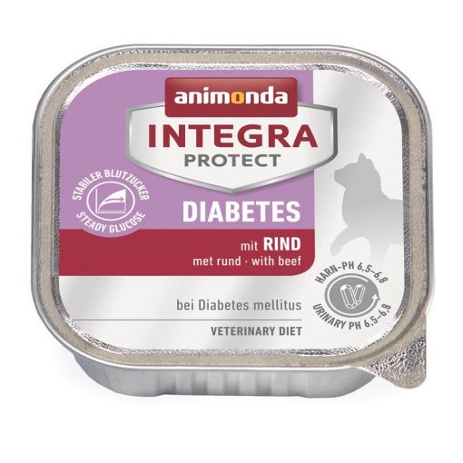 Animonda Cat Integra Protect Adult Diabetes mit Rind 100g (Menge: 16 je Bestelleinheit)