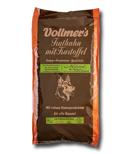 Vollmers Truthahn mit Kartoffel Mini 15 kg