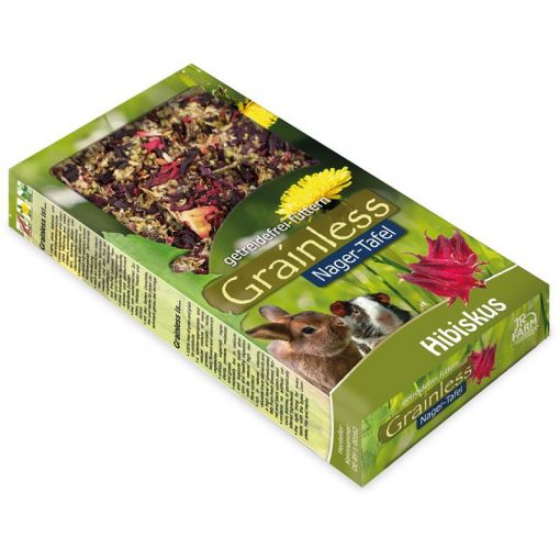 JR Farm Grainless Nager-Tafel Hibiskus 125g (Menge: 7 je Bestelleinheit)