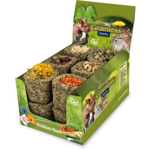 JR Farm Grainless Knabber-Napf gemischt 75g (Menge: 12 je Bestelleinheit)