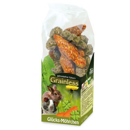 JR Farm Grainless Glücks-Möhrchen 125g (Menge: 8 je Bestelleinheit)