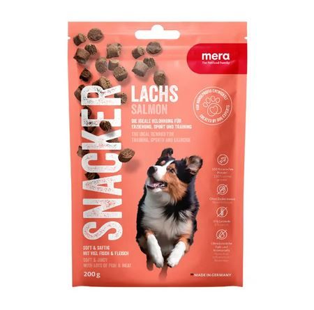 MeraDog Snacker Lachs 200g