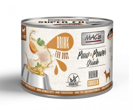 MACs Dog Paw Power Drink Huhn 200g (Menge: 6 je Bestelleinheit)