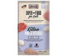 MACs Cat Pouch Kitten Rind & Geflügel 100g (Menge: 12 je Bestelleinheit)