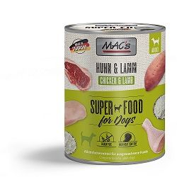 MACs Dog Huhn & Lamm 800g (Menge: 6 je Bestelleinheit)