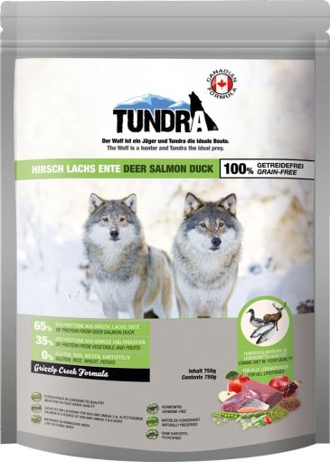 Tundra Dog Hirsch, Lachs & Ente 750g