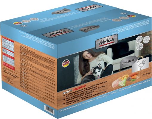 MACs Dog Soft Puppy Huhn 15kg (3x5kg)