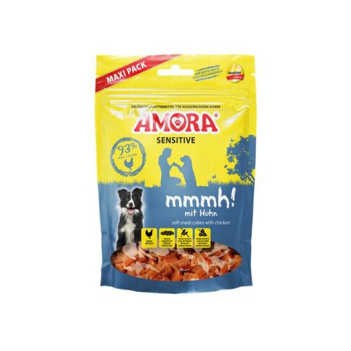 AMORA Dog Snack Sensitive mmmh! Mit Huhn 350g