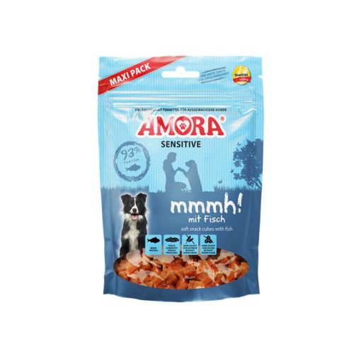 AMORA Dog Snack Sensitive mmmh! Mit Fisch 350g