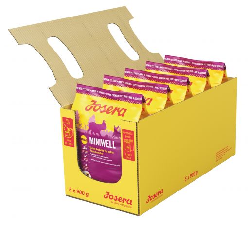 Josera Miniwell 900 g (Menge: 5 je Bestelleinheit)