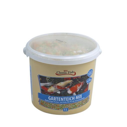 Classic Fish Gartenteich Mix 5 Liter Eimer