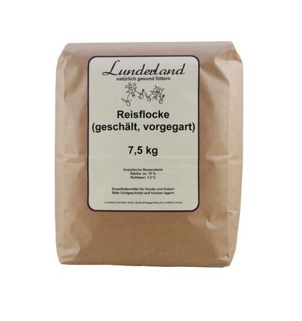 Lunderland Reisflocke 7,5 kg