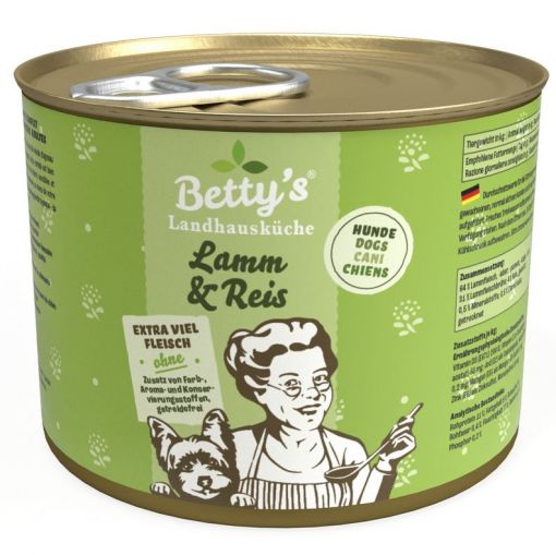 Bettys Landhausküche Hund Dose Lamm & Reis 200 g (Menge: 6 je Bestelleinheit)