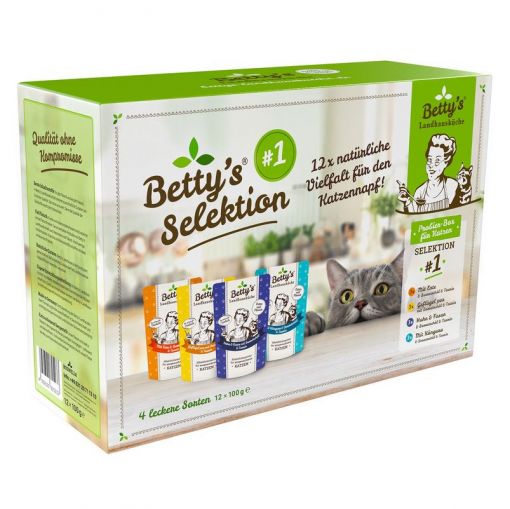 Bettys Landhausküche Katze FB Box Selektion #1 12x100g