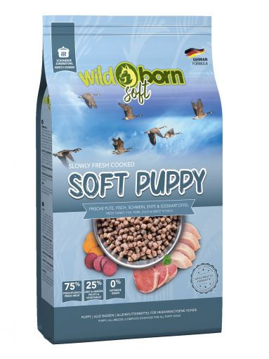 Wildborn Soft Puppy mit frischem Fleisch & Fisch 4kg